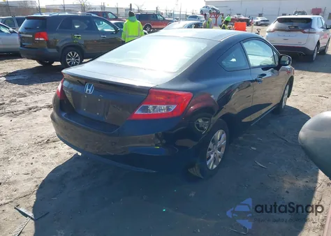 2012 Honda Civic Lx из США, поврежденный, VIN 2HGFG3B59CH509408